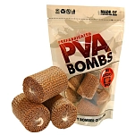Carp expert 97100-535 Земляной миндаль XL Bomb amino PVA bag Криль 150g Multicolour 40 x 60 mm