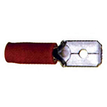 Oem marine KLAUB820E Плоская вилка Terminal 100 единицы Red 6.3 x 0.8 mm