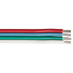Ancor 639-160110 16/4 30.5 m Плоский ленточный кабель RGB Многоцветный Multicolour