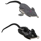 Купить Sea monsters SMRF45BW Мягкая приманка для плавающей мыши 45 Mm Серый Black / White 7ft.ru в интернет магазине Семь Футов