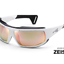 Спортивные очки LiP Typhoon / Gloss White - Black / Zeiss/ PA Polarized / Rose Gold