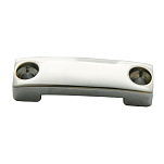 Forniture nautiche italiane 811410 Зажим на руль из нержавеющей стали Серебристый Silver 25 mm 