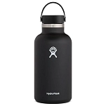 Hydro flask W64BTS001 Широкий рот с Flex 2.0 1.90L Термо Черный Black