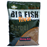Dynamite baits 34DBDY1370 Big Fish River Groundbait Shrimp&Krill 1.8Kg Бежевый Beige