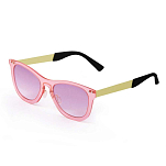 Ocean sunglasses 24.12 Солнцезащитные очки Florencia Transparent Gradient Violet Transparent Pink / Gold Temple/CAT2