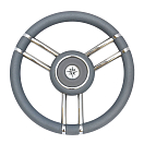 Купить Savoretti 4345446 T27 Руль  Grey 350 mm 7ft.ru в интернет магазине Семь Футов