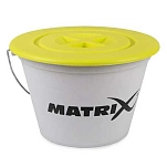 Matrix fishing GBT041-UNIT Groundbait 17L Ведро  White / Yellow