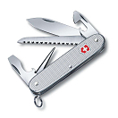 Купить Victorinox 0.8241.26 Farmer Alox Универсальный нож Silver 93 mm 7ft.ru в интернет магазине Семь Футов