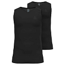 Купить Odlo 141382-15000-S Безрукавная базовая футболка Active F-Dry Light Eco Sports 2 Единицы Черный Black S 7ft.ru в интернет магазине Семь Футов