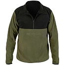Купить Korum K0350153 Флисовая кофта с полумолнией Embossed Green / Black 4XL 7ft.ru в интернет магазине Семь Футов