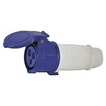Plastimo 422190 IP44 220V Женский удлинительный разъем Голубой Blue 16A 