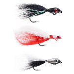 Mustad BEB-3/4-GG Big Eye Олень 21g Оранжевый  Glow Green