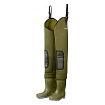 DAM SVS56648 Fighter Pro+Neoprene Hip Felt Wader  EU 46-47