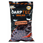 Dynamite baits ADY041768 Carptec Острая колбаса 1.8 кг Бойлы Brown 15 mm 