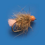 Blue fox 24BFMN3312 Orange Head Nymph Коричневый  Hare n12 
