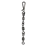 Colmic GMF01022 быстрый поворотный карабин 3 Jointed Lead Grey 22