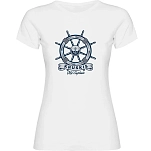 Kruskis 11502102mc059 Футболка с коротким рукавом Rudder White 30x25x2