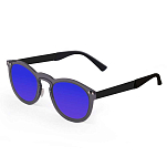 Ocean sunglasses 21.24 поляризованные солнцезащитные очки Ibiza Blue Mirror Transparent Black / Metal Black Temple/CAT2