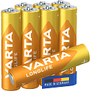 Купить Varta 04103101328 1x8 Longlife AAA LR 3 Аккумуляторы Голубой Blue 7ft.ru в интернет магазине Семь Футов