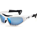 Спортивные очки LiP Surge / Gloss White - Black / PC Polarized / VIVIDE™ Ice Blue