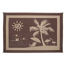 Купить Stylish camping 672-BP8117 ковер Beach Paradise  Brown / Beige 2.43 x 3.35 m 7ft.ru в интернет магазине Семь Футов