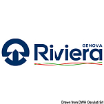 Bussola Riviera 4". Astra BAS1/AV nera/nera, 25.040.01