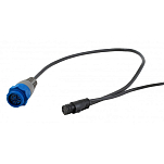 Motorguide MOT-8M4001959 Lowrance 6 Булавки 2D Сонар Адаптер кабель Blue / Grey