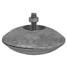 Купить Super marine ANOAH602 Алюминиевый дисковый анод  Grey 90 mm 7ft.ru в интернет магазине Семь Футов