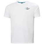 Helly hansen 21753-001-l Футболка с коротким рукавом The ocean race 2.0 White 30x20x5
