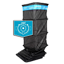 Купить Cresta 3039-400 Soft Carp 360º Block Keepnet Голубой  Black 4 m  7ft.ru в интернет магазине Семь Футов