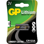 Gp batteries GD047 Cr123A 3V Аккумуляторная батарея Бесцветный Multicolor