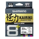 Shimano fishing LDM98XE1516030G Плетёная леска Line Kairiki 8+ 3000 m Green 0.160 mm