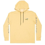 Salty crew 20135236-KELP-M Толстовка с капюшоном El Dorado Tech Желтый Kelp M