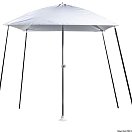 PARASOL folding sun umbrella f.boat white, 46.891.01