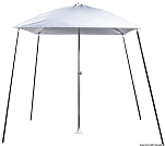 PARASOL folding sun umbrella f.boat white, 46.891.01