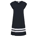 Купить Sea ranch 25-6-147-4001-l Миди-платье с короткими рукавами Sindy Dark Navy 40x20x2 7ft.ru в интернет магазине Семь Футов