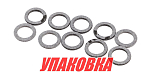 Прокладка сливной пробки редуктора 9.6х13.8х1.4, (10 шт) Mercury, Omax (упаковка из 4 шт.) 12191833_1UP_OM_pkg_4