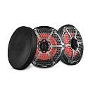 Купить Динамики двухполосные DS18 CF-8M Ø203мм 35Гц—23кГц 125-375Вт 4Ом IP65 светодиодная RGB-подсветка глянцевые с отделкой из углеродного волокна чёрного цвета 7ft.ru в интернет магазине Семь Футов