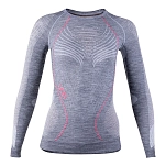 UYN u100023-w354-l/xl Базовый слой с длинным рукавом Ambityon Grey Melange / Nude / Salmon 30x25x1 L-XL