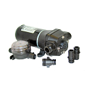 Купить Flojet R4125114A Quad II диафрагменный насос 18,9 л/мин, Geo/Buna, Cont.D, 12В 7ft.ru в интернет магазине Семь Футов