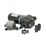 Flojet R4125114A Quad II диафрагменный насос 18,9 л/мин, Geo/Buna, Cont.D, 12В