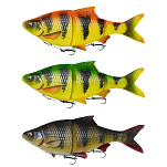 Savage gear 71943 4D Line Thru Roach Sinking Мягкая приманка 180 Mm Perch