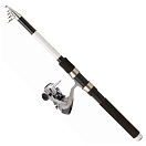 Купить Daiwa SETBUSCLE210BF-UNIT Sensor Tele+Q830FM Вращающееся комбо Черный Black / Grey / White 2.10 m 7ft.ru в интернет магазине Семь Футов