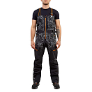 Купить Graff 731-B-8-4XL/182-188 Костюм Bibs Edition 2.0 Черный  Grey / Black 4XL / 182-188 cm 7ft.ru в интернет магазине Семь Футов