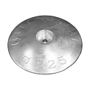 Купить Цинковый анод Tecnoseal 00107 Ø225x38мм дисковый для пера руля 7ft.ru в интернет магазине Семь Футов
