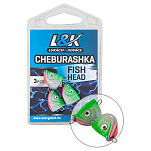 L&k 59012523 Cheburashka Painted Fish Вести  Silver 23 g