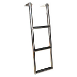 Forniture nautiche italiane 3030302 3 Шаги Лестница Silver 85 x 28.5 cm 