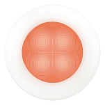 Hella marine 265-980507341 Slim Line Круглая красная светодиодная лампа Оранжевый White 3´´