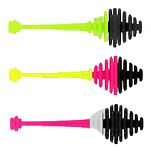Herakles ARHKVRTCH07 Мягкий приманка Ringo Tail Cheese 50 mm Black Chartreuse