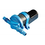 Whale 1603016 Помпа трюмная Gulper 320 19L/min 24V Black / Light Blue 15x10x11 19-25 mm